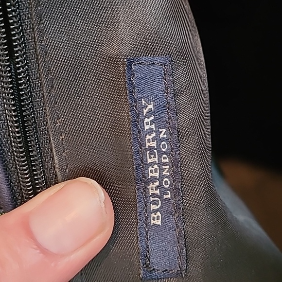 BURBERRY NOVA Nylon Tote.  Blue Label, Burberry.  Pre-loved. - Picture 14 of 16